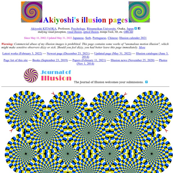Akiyoshi's illusion pages
