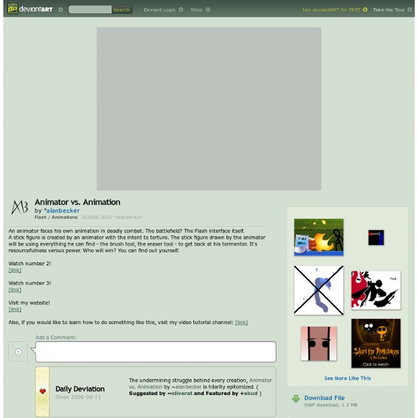 Animator vs. Animation by *alanbecker on deviantART