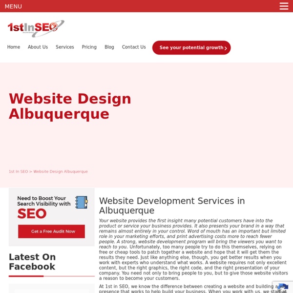 Albuquerque Web Design - 1st In SEO