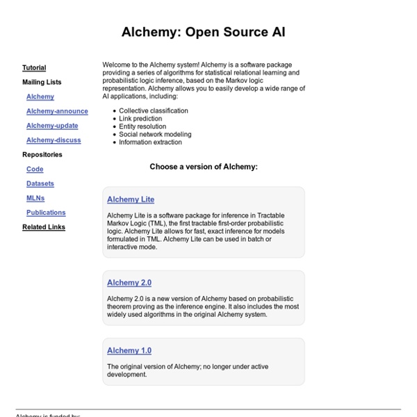 Alchemy - Open Source AI