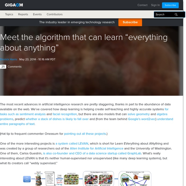 Meet the algorithm that can learn “everything about anything”