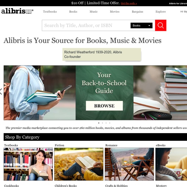 Books Online - New, Rare & Used Books - Movies & Music - Alibris Marketplace