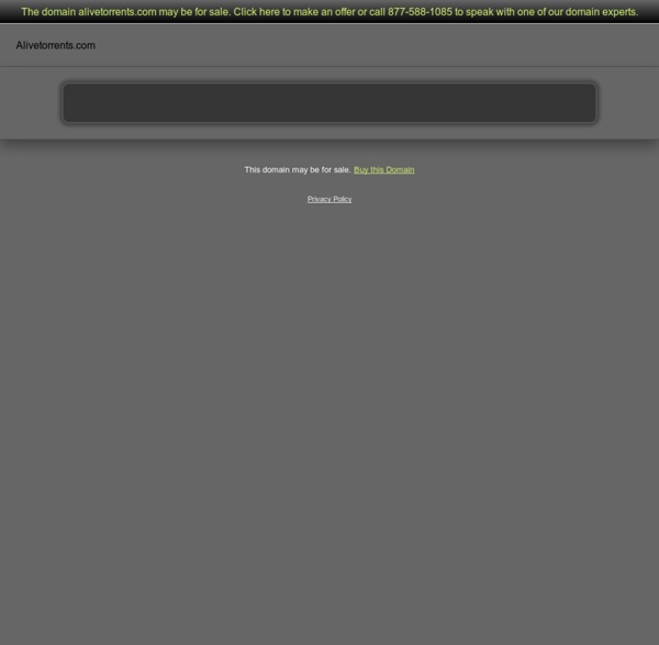 AliveTorrents - Active torrents on the web