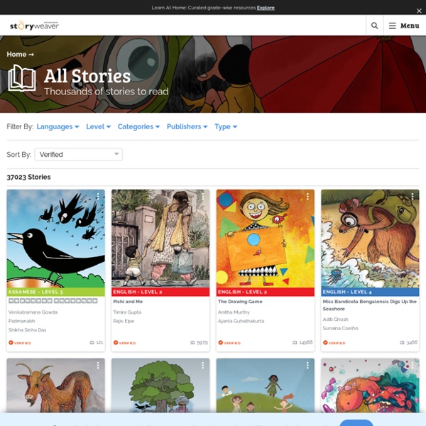 All Stories - StoryWeaver