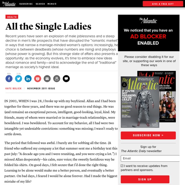 All the Single Ladies - Magazine