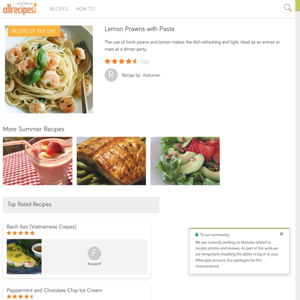 Allrecipes Australia NZ - Recipes and cooking tips for Australian and New Zealand cooks