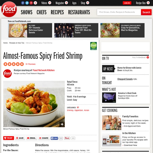 Almost-Famous Spicy Fried Shrimp Recipe
