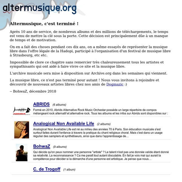 Altermusique.org