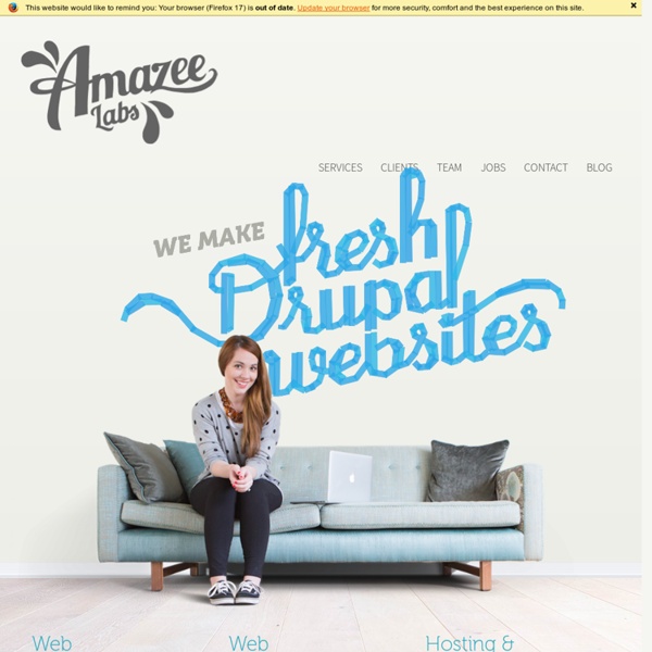 We build fresh websites and amazing community solutions