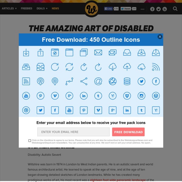 The Amazing Art of Disabled Artists