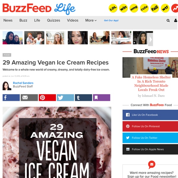 29 Amazing Vegan Ice Cream Recipes