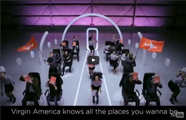 Virgin America Safety Video #VXsafetydance