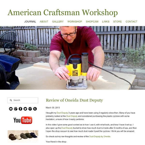 Journal - American Craftsman Workshop