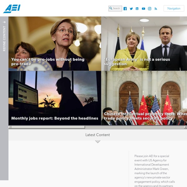 Welcome to AEI