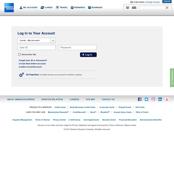 American Express Login