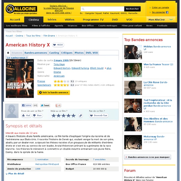 American History X - film 1998