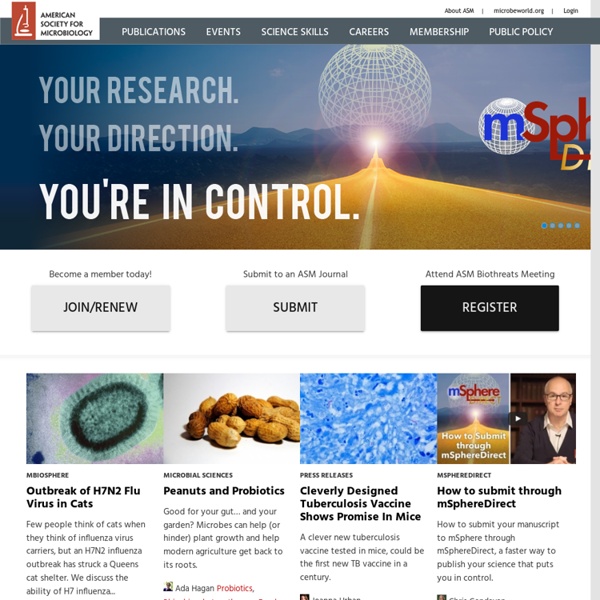 The American Society For Microbiology