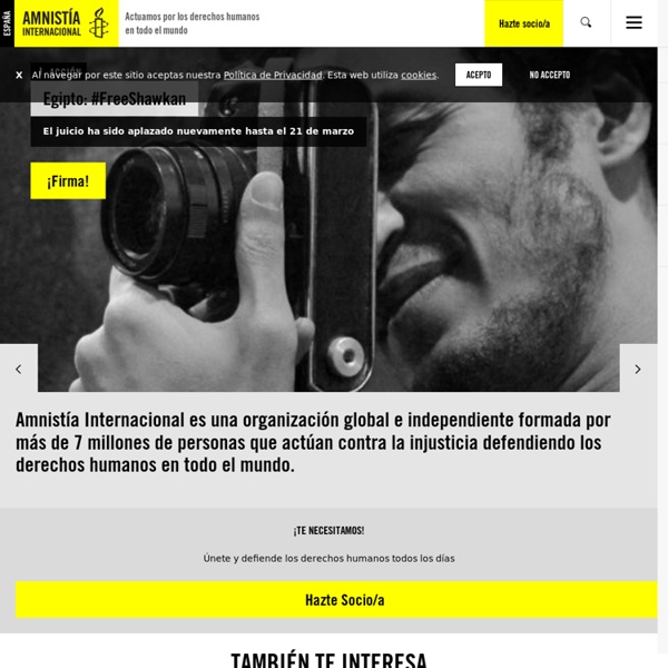 Inicio: Amnistía Internacional España - Derechos Humanos