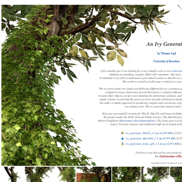 An Ivy Generator