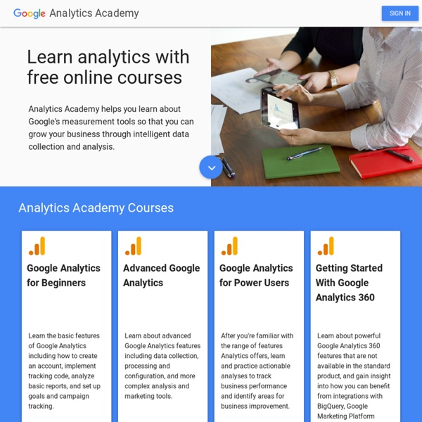 Digital Analytics Fundamentals - Course