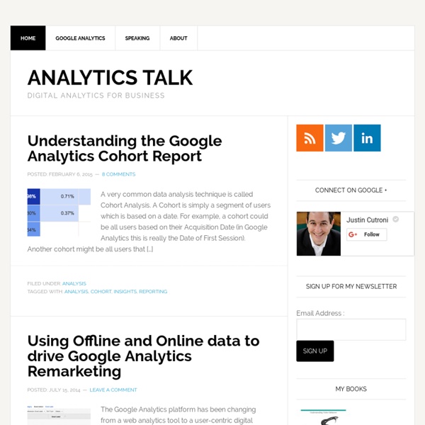 Analytics Talk - Digital Analytics for Business