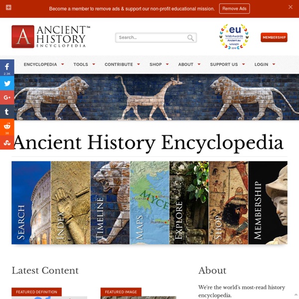 Ancient History Encyclopedia