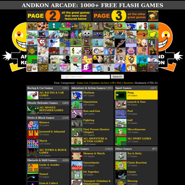 1000 Free Online Games