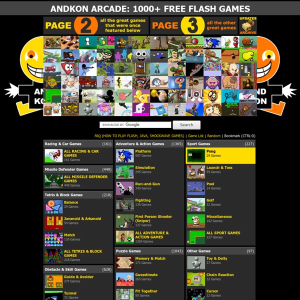 Arcade: 1000+ Free Flash Games