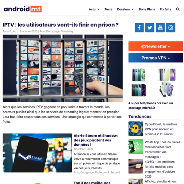 Solutions & Astuces pour tablettes et smartphones AndroidAndroid MT
