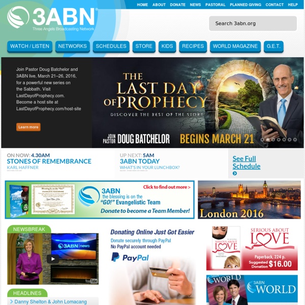 3ABN: Christian Television - Three Angels Broadcasting Network