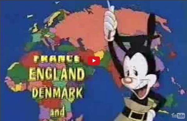 Animaniacs's lesson on geography
