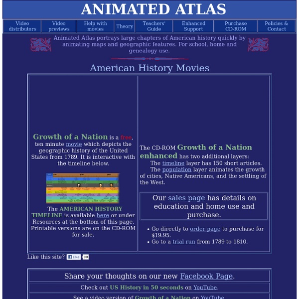 Animated Atlas of American History