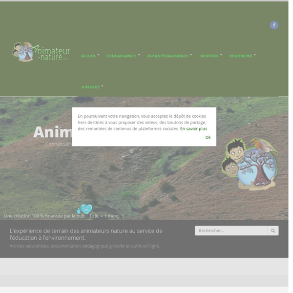 Animateur-nature.com : Connaissances et outils pédagogiques pour l'éducation à l'environnement