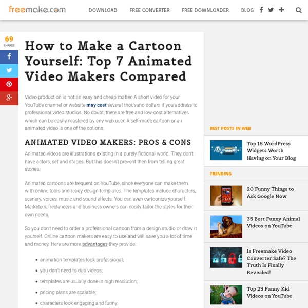 Best Tools to Create Animated Video