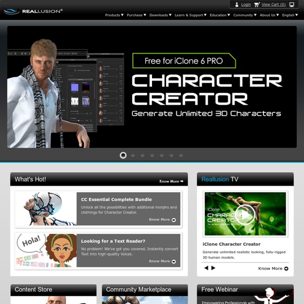 Iclone Character Creator Essencial Bundle