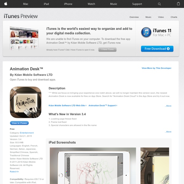 Animation Desk™ for iPad - Lite Version