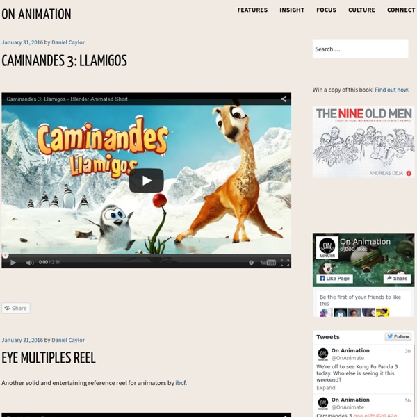 On Animation » Blog Archive - Inspiration for the Animation Masses