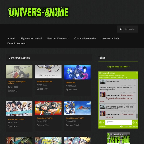 Univers anime