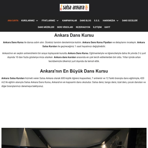 Ankara dans, Ankara dans kursları
