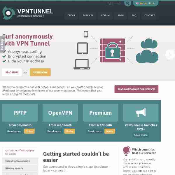 VPN Service - Surf anonymous