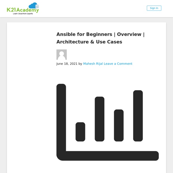 Ansible for Beginners: Architecture & Use Cases for Beginners