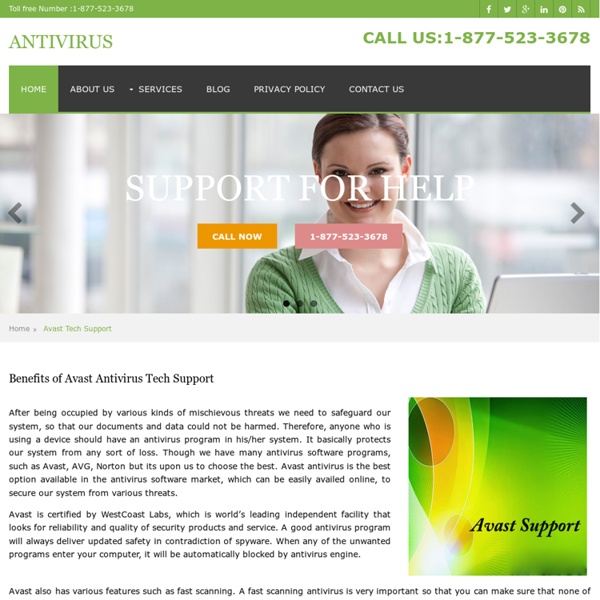 Avast Antivirus Technical Support Phone Number USA & Canada