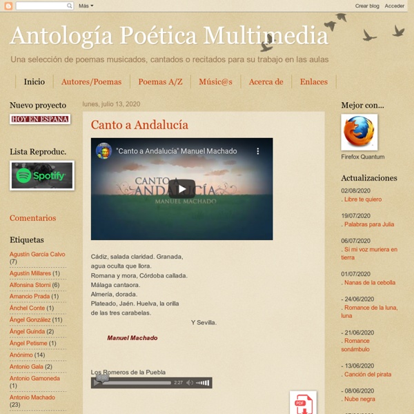 Antología Poética Multimedia