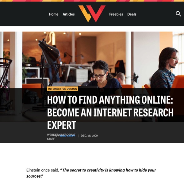 How to Find Anything Online: Become an Internet Research Expert