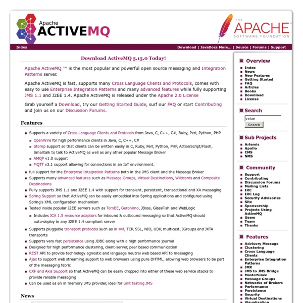 Apache ActiveMQ ™