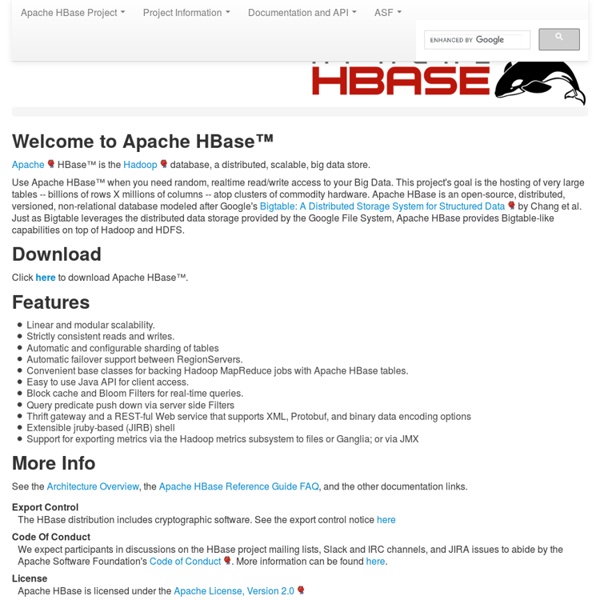 HBase - Apache HBase Home