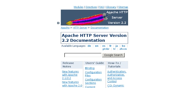 HTTP Server Version 2.2 Documentation