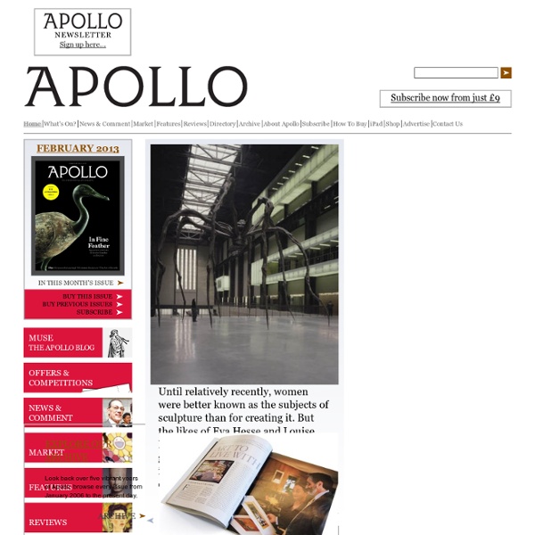 Apollo Magazine » The International Art Magazine