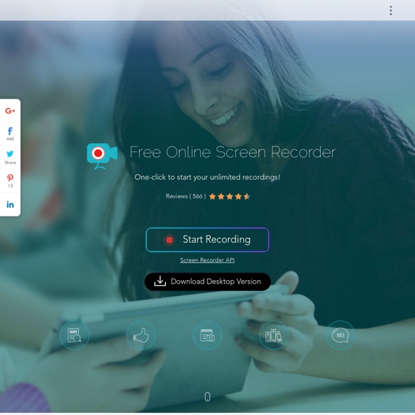 Free Online Screen Recorder - Web-based Screen recorder