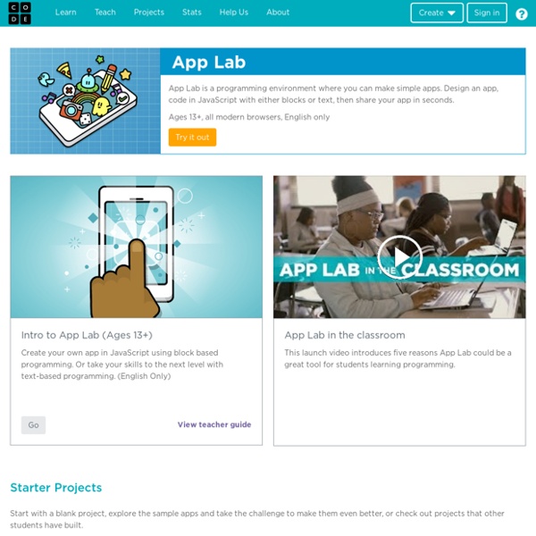App Lab Pearltrees